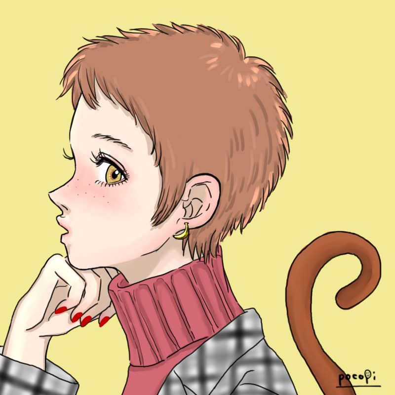 イラスト紹介 十二支をテーマにしたイラスト練習 Pocopiのイラスト 釣り生活